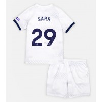Tottenham Hotspur Pape Matar Sarr #29 Hjemmedraktsett Barn 2023-24 Kortermet (+ Korte bukser)
